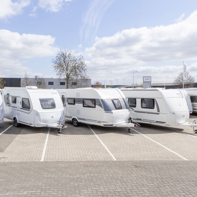 Voorraad caravans