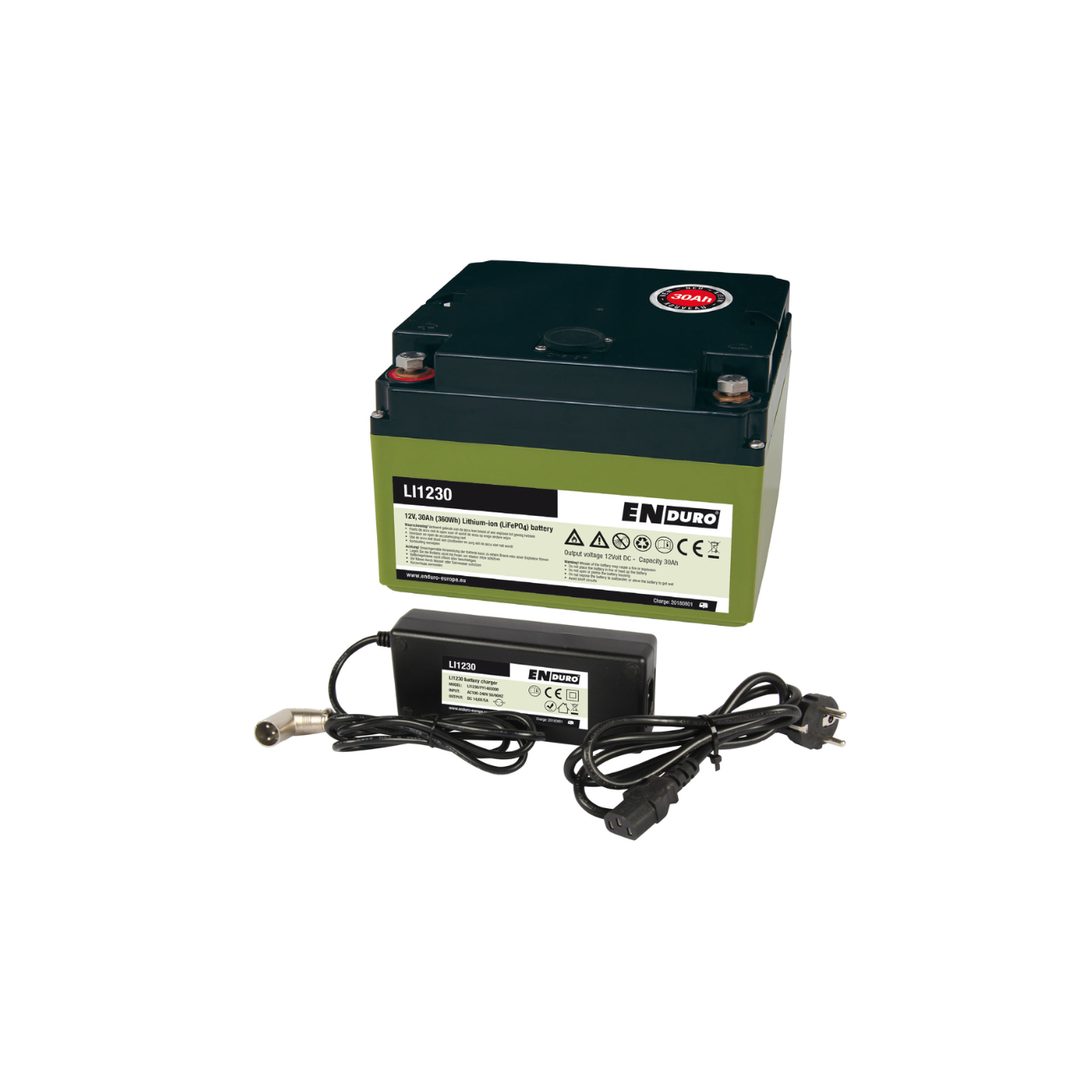 Enduro LI1230 lithium-ion accu